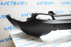 Rear bumper bare Jeep Cherokee KL 19-23 rest structure, for parking sensors,