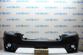Front bumper bare upper part Jeep Cherokee KL 19-23 without parking sensors under the plug towing hook with plug