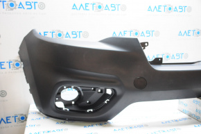 Front bumper bare upper part Jeep Cherokee KL 19-23 without parking sensors under the plug towing hook with plug
