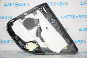 Door trim card rear left Hyundai Sonata 11-12 hybrid gray leather