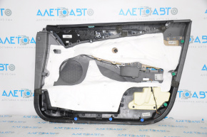 Door trim card front left Hyundai Sonata 11-14 hybrid gray leather