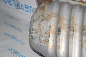 Muffler rear part with barrel Hyundai Sonata 11-15 hybrid dents