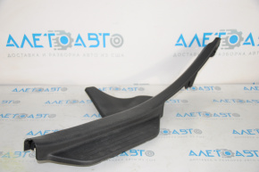 Door sill trim rear left Hyundai Sonata 11-15 black, type 2 rubbed