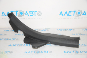 Door sill trim rear left Hyundai Sonata 11-15 black, type 2 rubbed