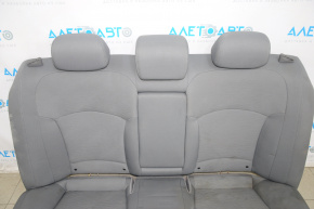 Rear seat, 2nd row, Hyundai Sonata 11-12, gray cloth