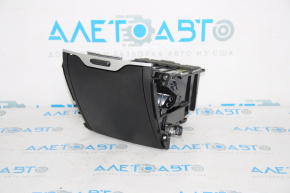Box pocket center console Hyundai Sonata 11-15 black