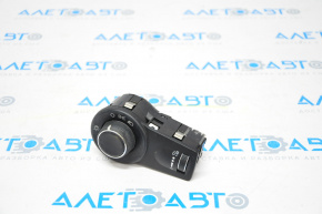 Light control Jeep Cherokee KL 14-23 black without fog lights