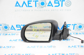 Left side mirror assembly Jeep Cherokee KL 14-18 3 pins, structure