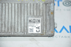 Block ECU engine computer Toyota Camry v50 12-14 2.5 usa chip and fastener breakage