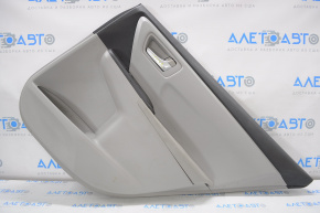 Door trim card rear right Toyota Camry v55 15-17 usa gray, worn