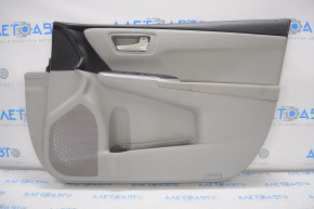 Door trim card front right Toyota Camry v55 15-17 usa gray, worn