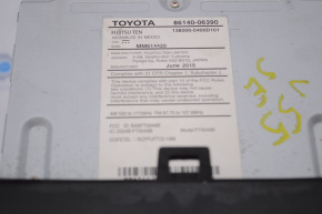 Display radio drive player navigation Toyota Camry v55 15-15 usa