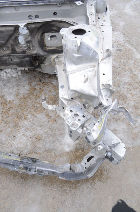 Front left quarter Toyota Camry v55 15-17 usa silver, side member and gun cut off