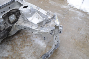 Front left quarter Toyota Camry v55 15-17 usa silver, side member and gun cut off