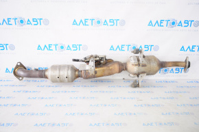 Toyota Prius 50 16-20 exhaust pipe with catalytic converter