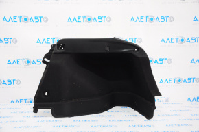 Right arch trim for Toyota Prius 50 16-19 spare tire, black