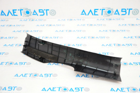 Door sill trim rear right Toyota Prius 50 16-22 black, worn
