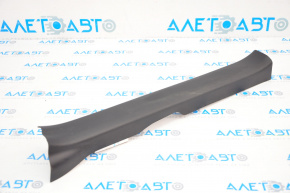 Door sill trim front left Toyota Prius 50 16-22 black, worn