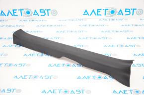 Door sill trim front right Toyota Prius 50 16-22 black, worn