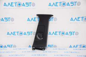Center pillar trim upper belt right Toyota Prius 50 16-22 black