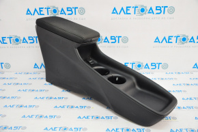 Central console armrest and cup holders Toyota Prius 50 16-20 black cloth, scratch