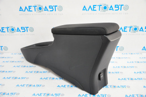 Central console armrest and cup holders Toyota Prius 50 16-20 black cloth, scratch