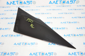 Rear left fender cap for Toyota Prius 50 16-22, gloss black