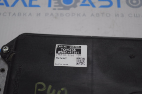 Block ECU engine computer Toyota Prius V 12-14