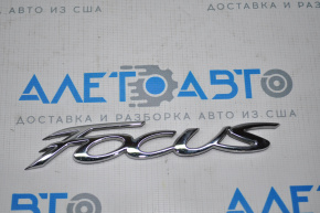 Emblem badge tailgate Ford Focus mk3 15-18 rest 5d