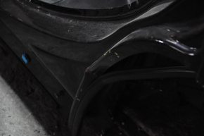 Quarter wing rear left Jeep Cherokee KL 14-23 black PXR bent arch