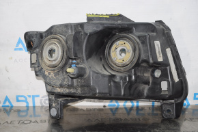 Headlight front left bare Jeep Compass 11-13 pre-rest light broken crepe, for polishing