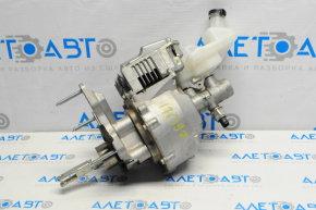 Master brake cylinder with vacuum booster assembly Nissan Leaf 13-17 broken housing