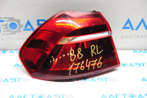 Light outer wing left VW Passat b8 16-19 USA halogen dark