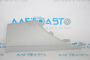 Rear pillar trim left Audi A4 B8 13-16 rest sedan, light gray