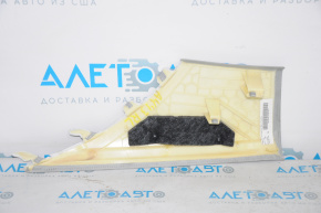 Rear pillar trim left Audi A4 B8 13-16 rest sedan, light gray