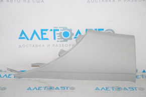 Rear pillar trim right Audi A4 B8 13-16 rest sedan, light gray