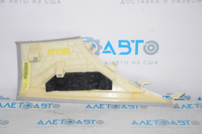 Rear pillar trim right Audi A4 B8 13-16 rest sedan, light gray