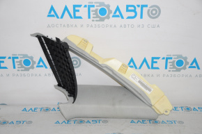 Rear window trim left Audi A4 B8 13-16 rest sedan, light gray