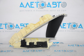 Rear window trim left Audi A4 B8 13-16 rest sedan, light gray