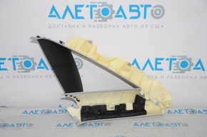 Rear window trim right Audi A4 B8 13-16 rest sedan, light gray