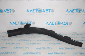 Door sill trim inner rear left Audi A4 B8 08-16 sedan, black