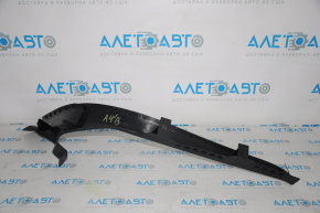 Door sill trim inner rear left Audi A4 B8 08-16 sedan, black