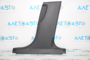 Center pillar trim lower right Audi A4 B8 08-16 sedan, black