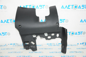 Knee pad driver Audi A4 B8 13-16 rest, black