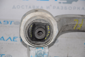 The lower control arm, front left rear, Audi A4 B8 08-16, has a torn silent block.