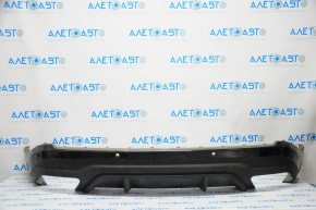 Rear bumper lip Ford Edge 15-18 prerest SPORT for parking sensors, without towbar
