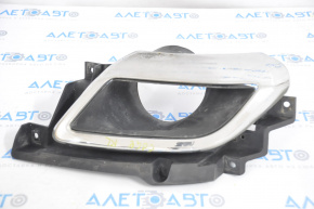 Exhaust tip left Ford Edge 15-18 prerest SPORT with bracket