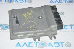 Block ECU engine computer Nissan Murano z51 09-10 dented MEC116-010 E1 7Z18