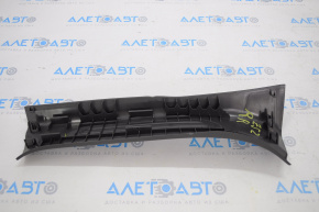 Door sill trim inner rear right Nissan Murano z52 17-24 black, 3 stripes