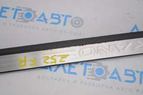 Door sill trim outer front right Nissan Murano z52 15-24 chrome, scratches